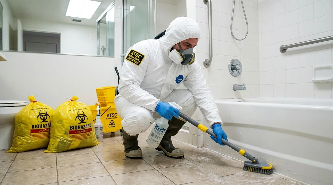 Decontamination equipment deployed for Blood Cleanup in South Laurel